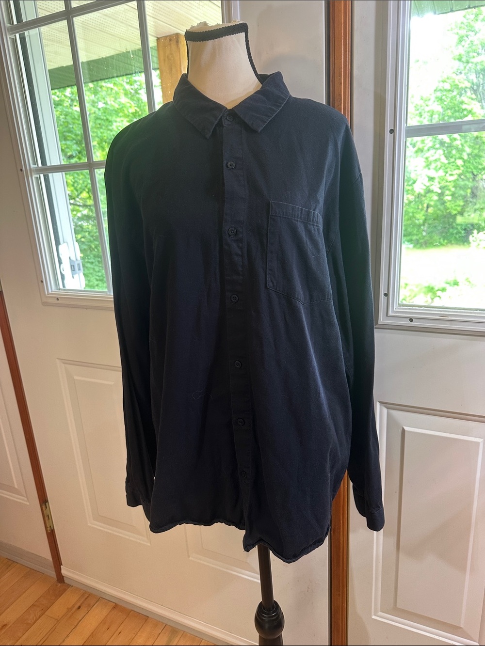 Oak + Fort Long-Sleeve Button-Down Shirt